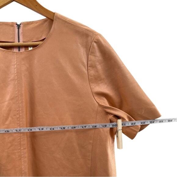 Truth and Pride Lightweight Leather T-Shirt Style Shirt Size Large Neutral Color - Picture 5 of 9